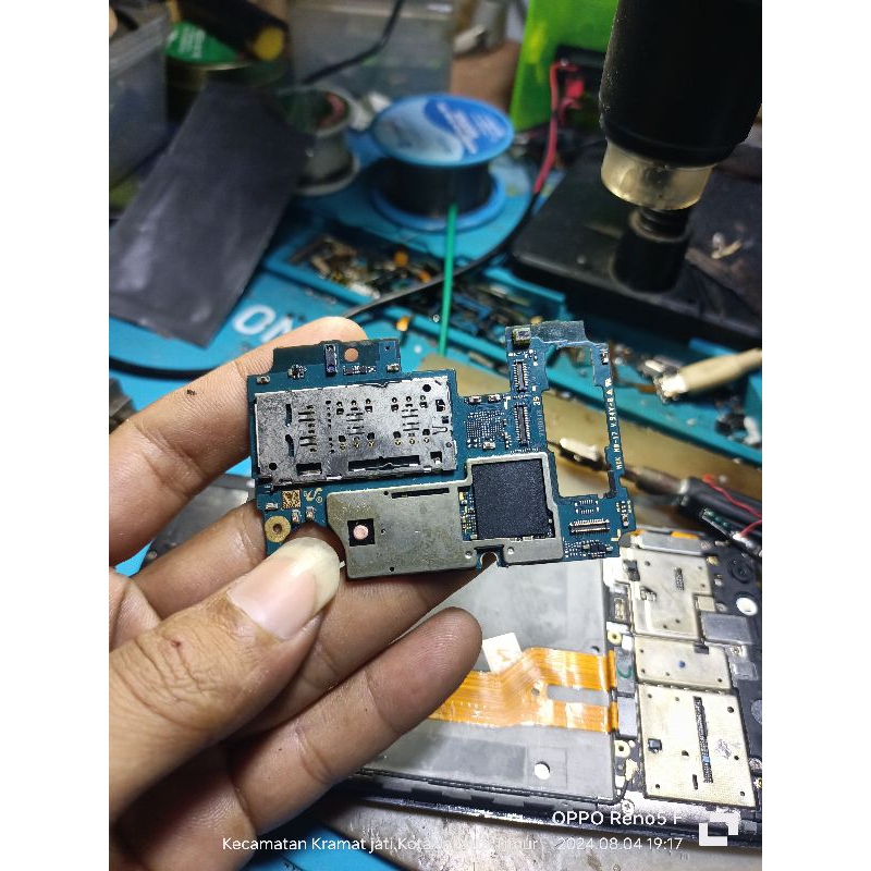 mesin Samsung A50 matot