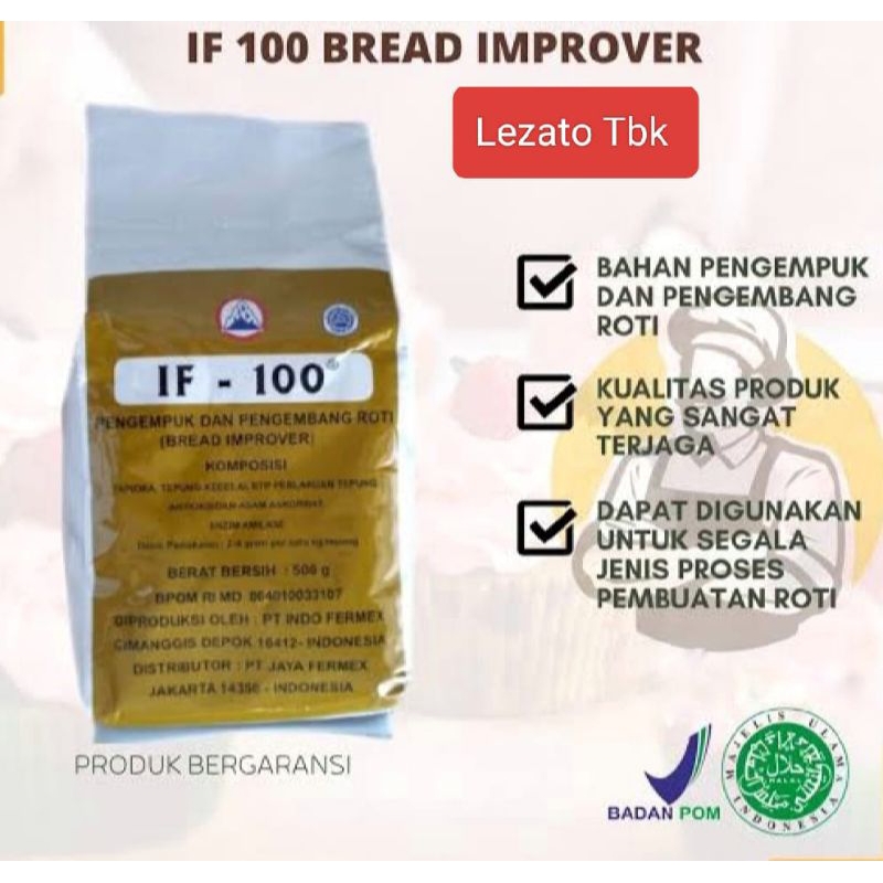 

IF - 100 Bread Improver 500 gr