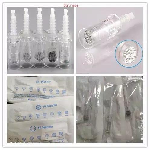 Jarum dermapen MYM, DR Pen, A1, A6, A10 Putih