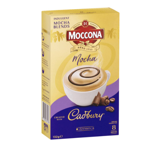 

Moccona Cadbury Mocha Sachets 8 Pack