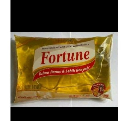 

minyak goreng fortune kemasan bantal 1lt