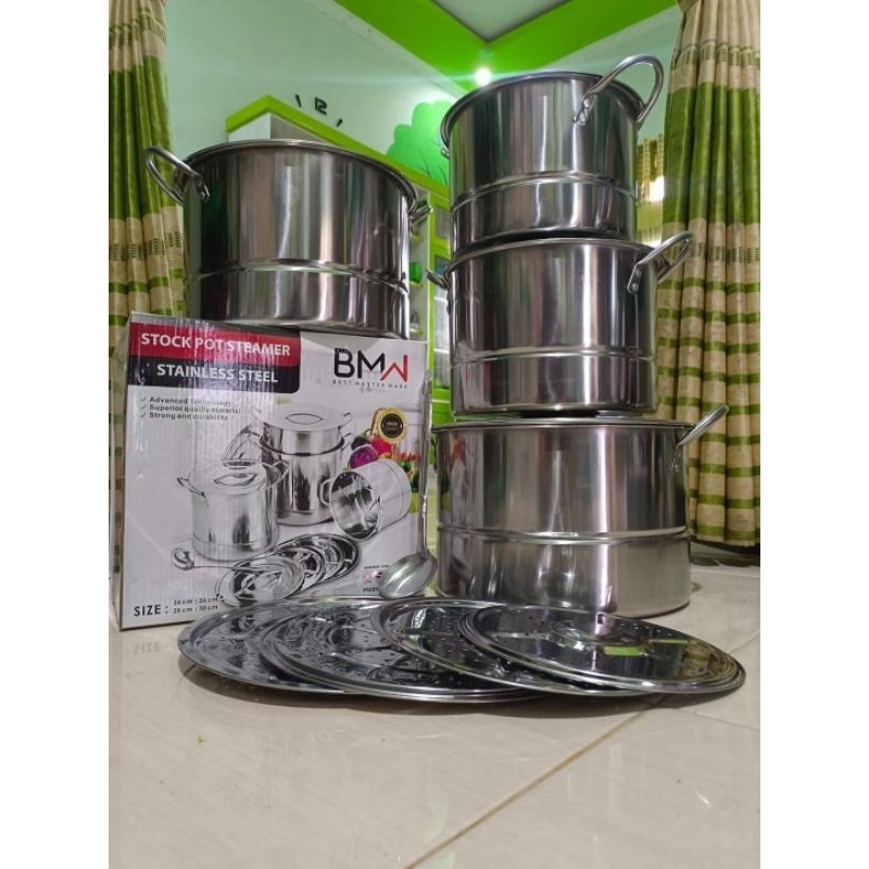 STOCKPOT STEAMER BMW