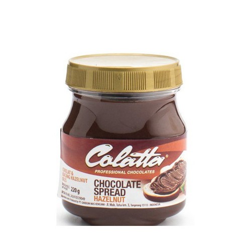 

COLATTA CHOCO SPREAD HAZELNUT 220 GRAM SELAI COKLAT