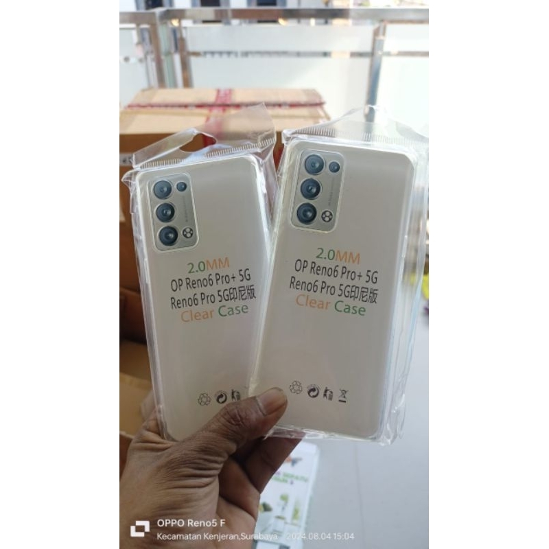 Case Bening OPPO RENO 6 PRO + 5G  Silikon HP Pro Camera