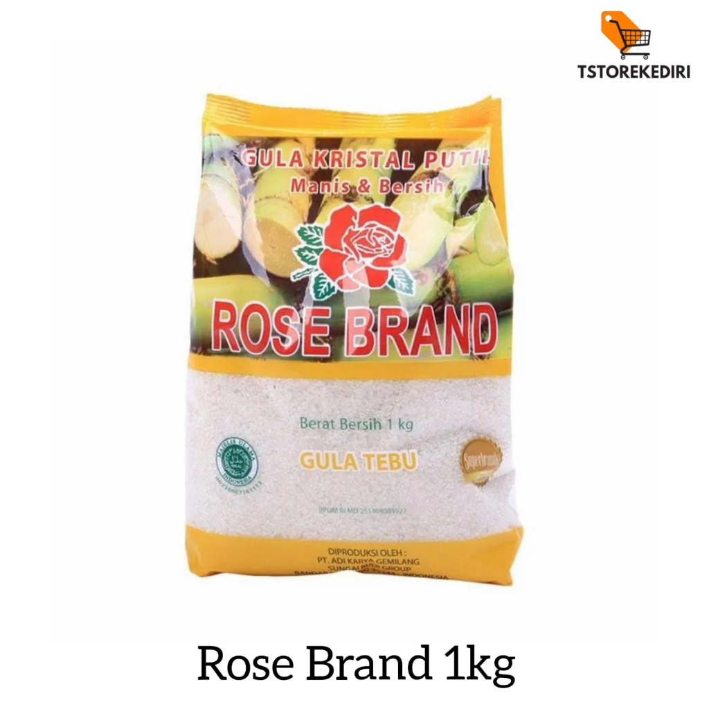 

Gula Pasir Rose Brand Kuning 1 kg termurah