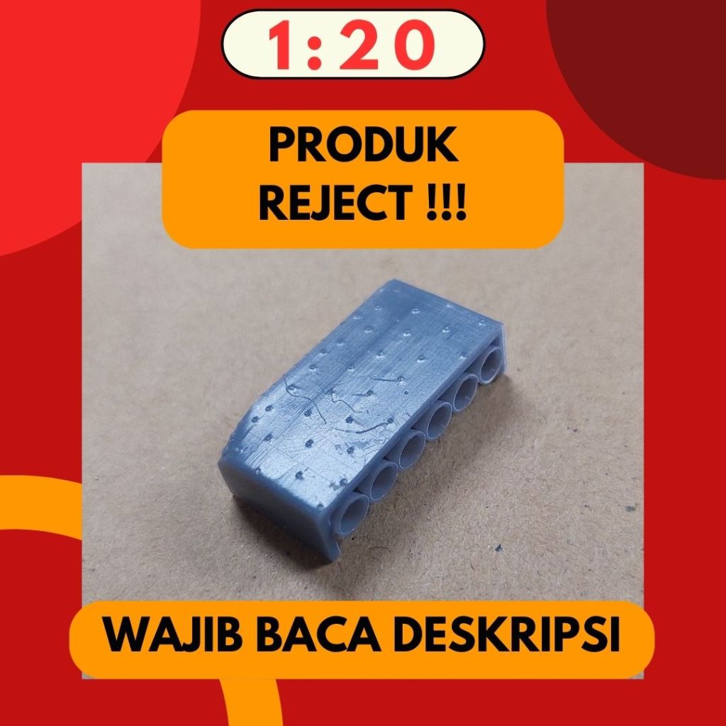 [PRODUK REJECT harap baca deskripsi] miniatur basuri corong klakson bus dengan cover bahan resin ska