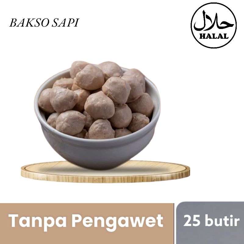 

Bakso sapi original 10 pcs/25 pcs /35 pcs tanpa pengawet/bakso sapi super murah
