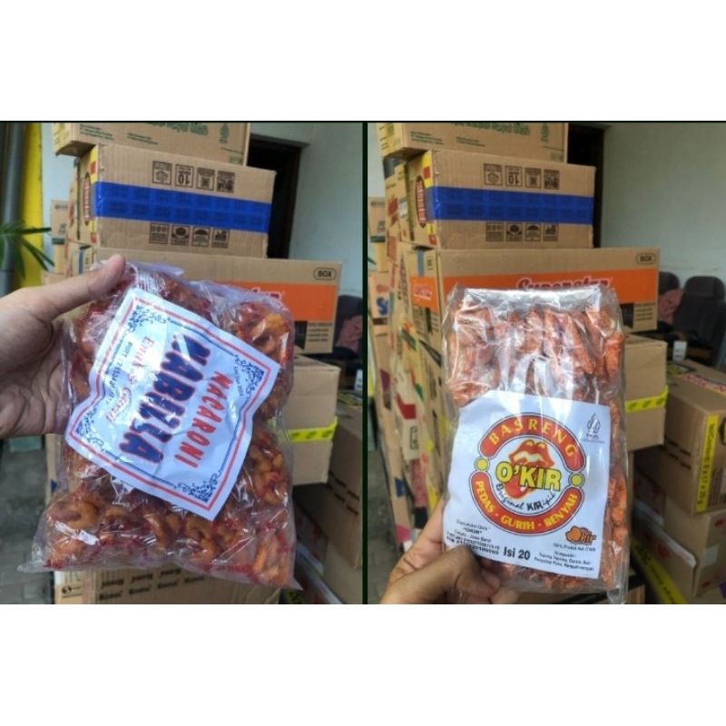 

Cemilan gurih dan pedas