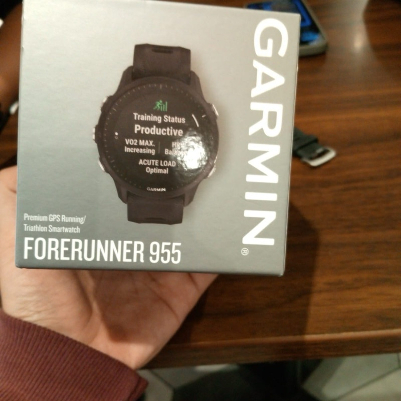 smart watch garmin forerunner 955 resmi tam full ori second