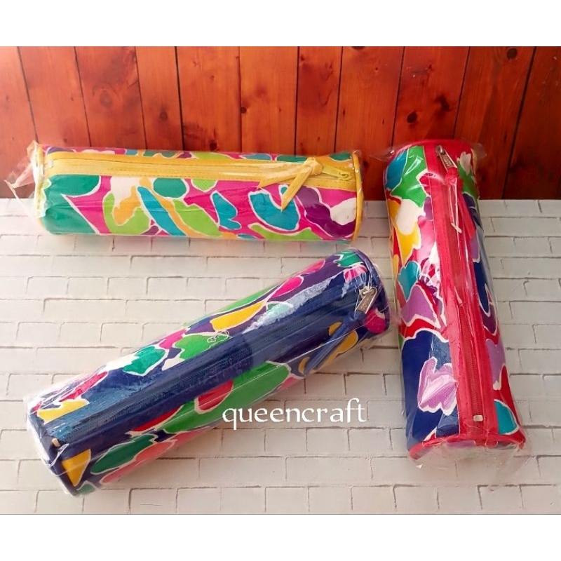 

tempat pensil pencil case TABUNG MOTIF ABSTRAK