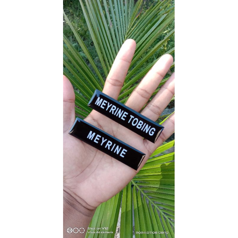 

Nametag/ Nama Dada Akrilik Full Black