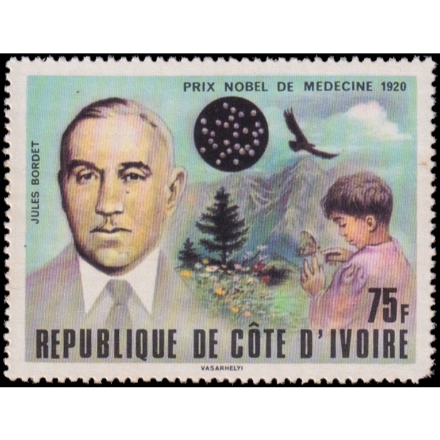 

Prangko Ivory Coast 1978 Nobel Prize Winners Scott #461 Mint Never Hinged Fine