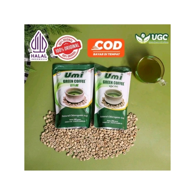 

UGC (UMI GREEN COFFEE) HERBAL PELANGSING ALAMI original 100% dari distributor resmi (bersertifikat langsung dari pabrik nya)