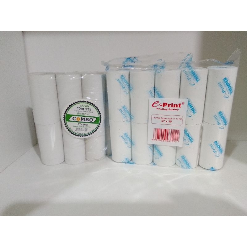 

(10 PCS) KERTAS THERMAL 57X30 PACK