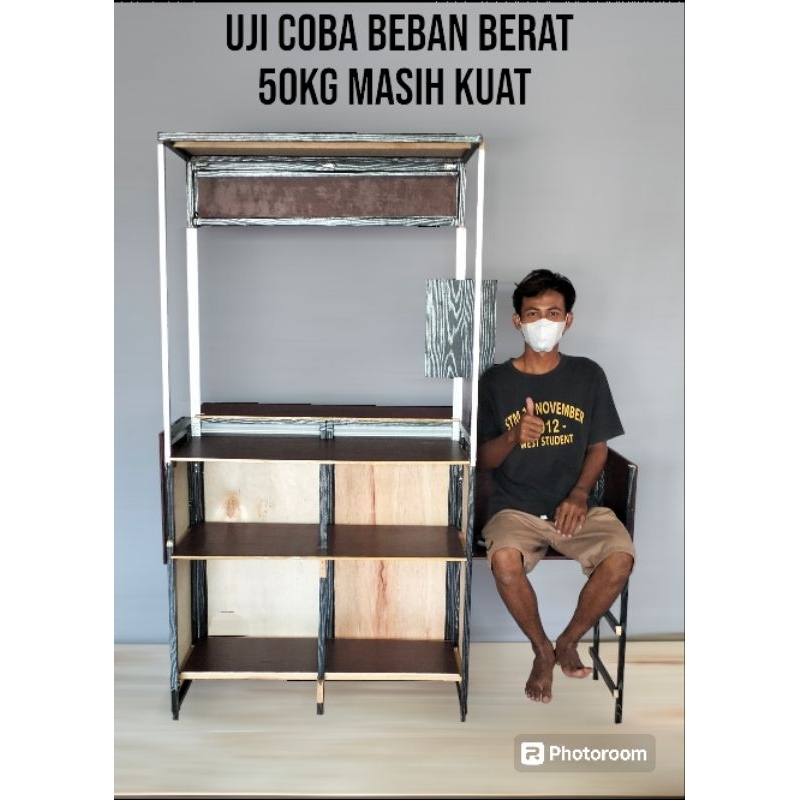 booth portable / gerobak lipat / meja Lipat / gerobak jualan