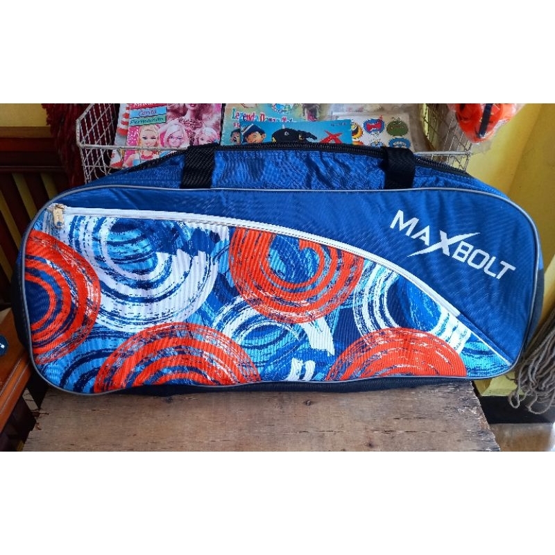 Tas badminton bulutangkis maxbolt original termurah