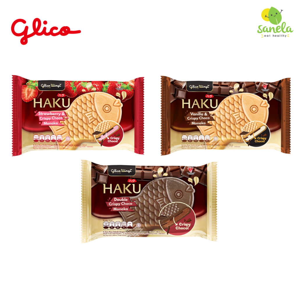 

Glico Ice Cream - Sandwich Crispy Haku