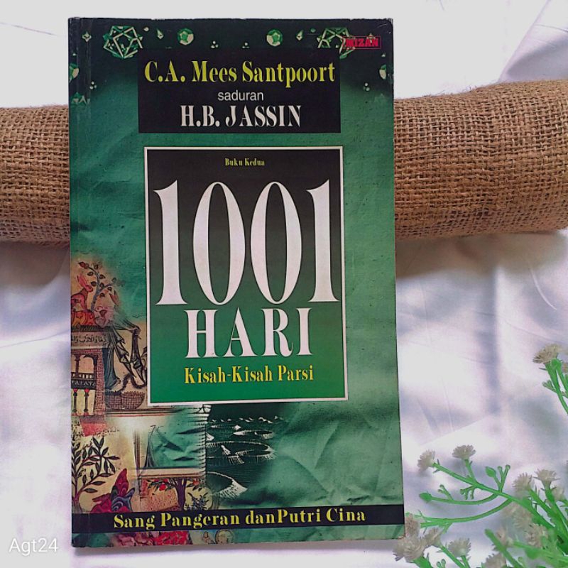 Original | Sang Pangeran Dan Putri Cina : 1001 Hari Kisah Kisah Parsi Buku 2, Saduran HB Jassin