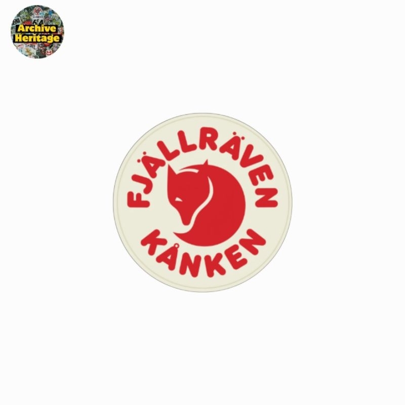 

sticker Fjallraven kanken rounded logo stiker