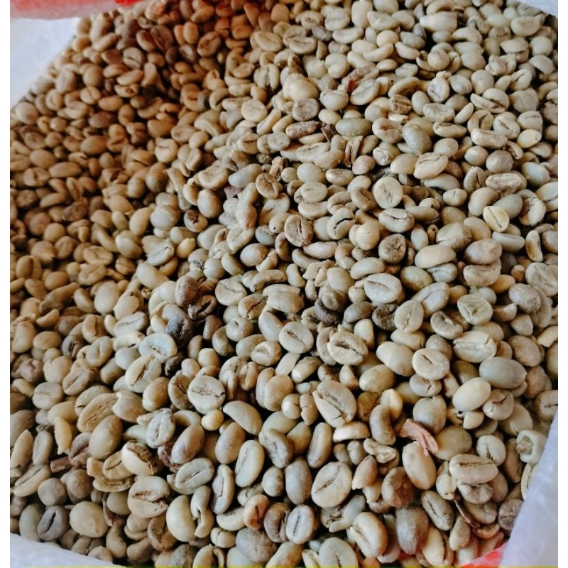 Biji kopi robusta mentah/kopi original 1kg