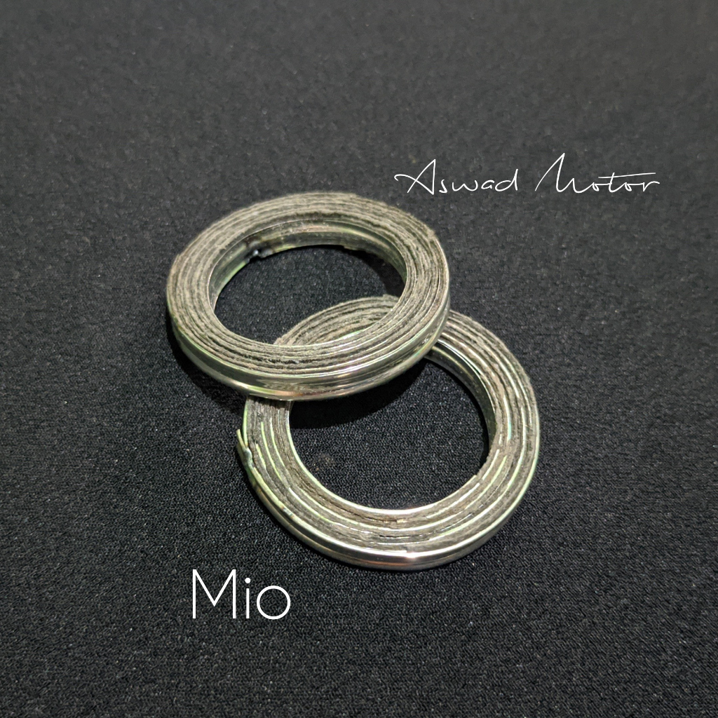 5PCS Paking Knalpot Mio sporti Mio J Fino Mio GT / Asbes knalpot Yamaha MIO / Paking Knalpot Asbes A