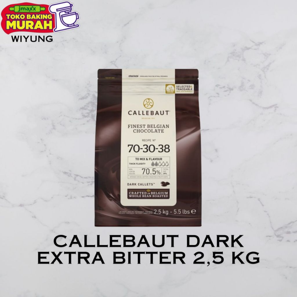 

CALLEBAUT DARK EXTRA BITTER 2,5 KG