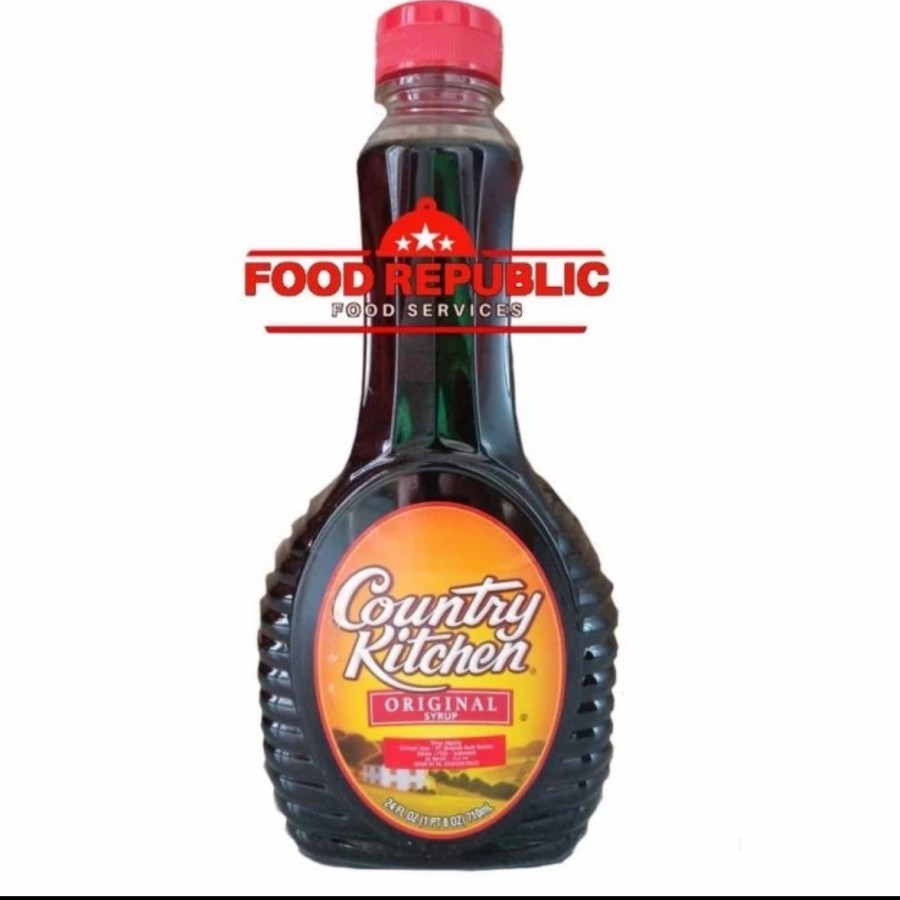 

Country Kitchen Maple Syrup Log Cabin 710 GR Sirup Jagung / Corn Syrup
