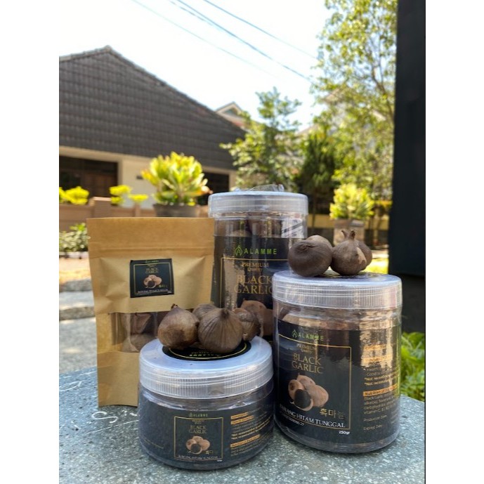 

Black Garlic Premium Bawang Hitam Tunggal Alamme