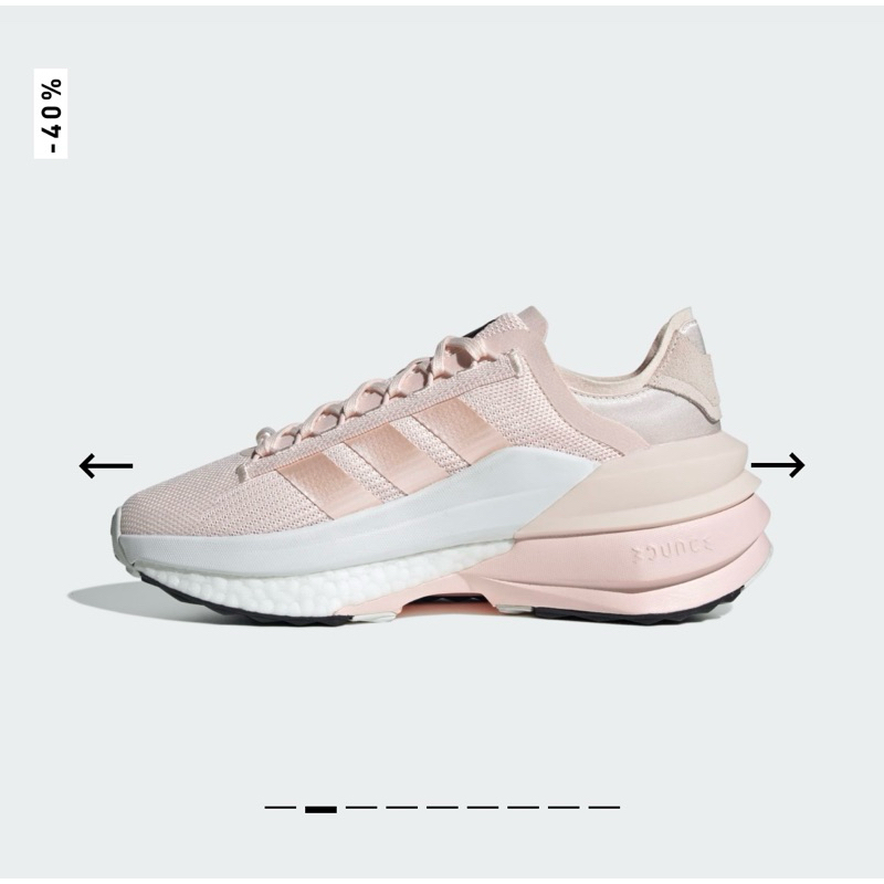 ADIDAS AVRYN_X SHOES PINK RUNNING UKURAN 36