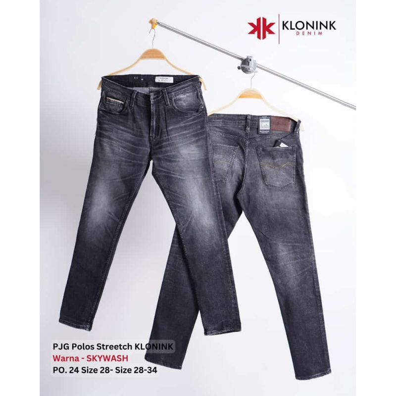 celana panjang pria import KLONINK JEANS original