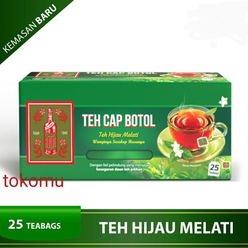 

Teh Celup Botol Hijau isi 25 Kantong