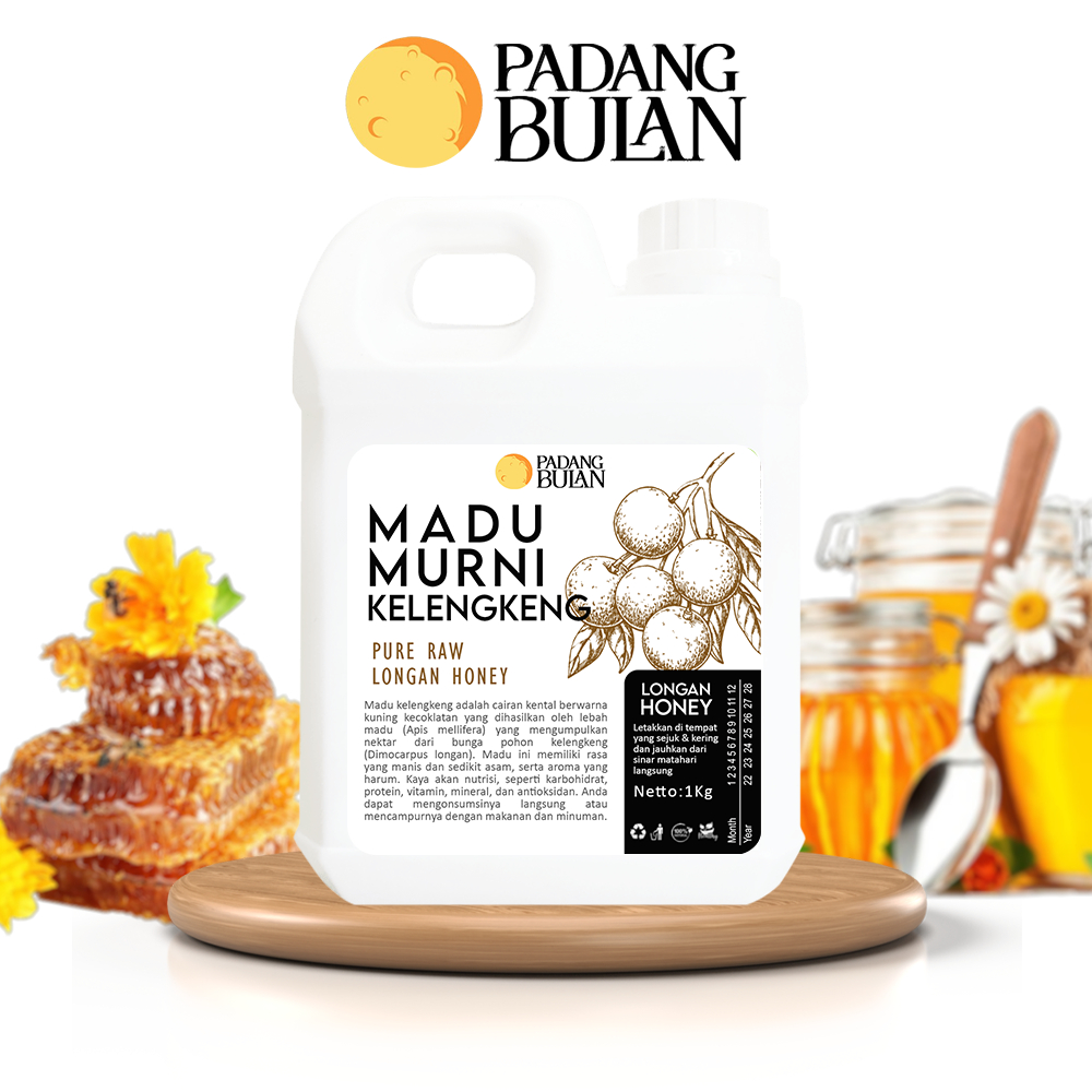 

Madu Murni Kelengkeng 1 Kg Raw Honey Asli - Padangbulan