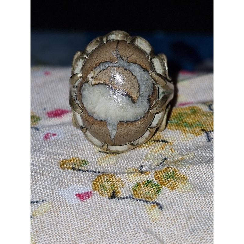 Batu Akik Jamal Madura Motif Bulan Asli Batu Alam by Bertuah Gemstone
