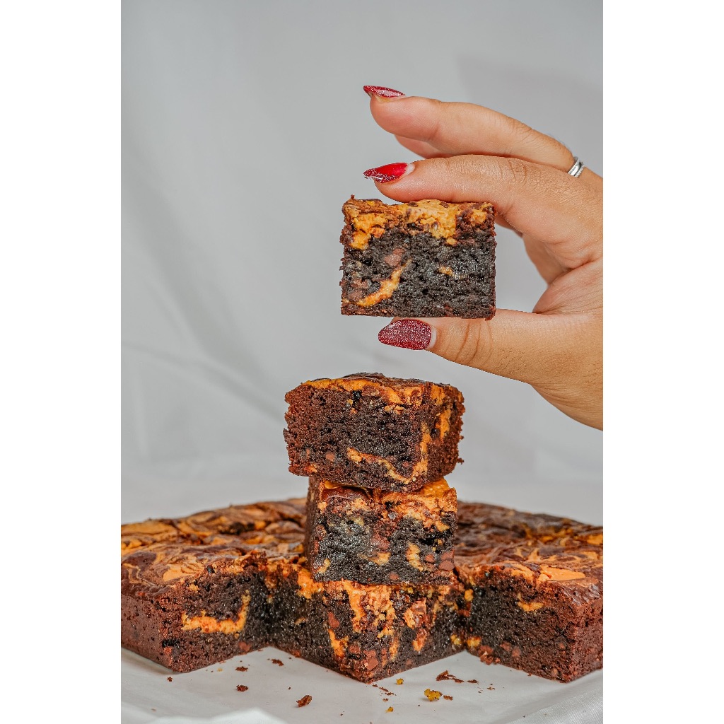 

Peanut Butter Brownies...