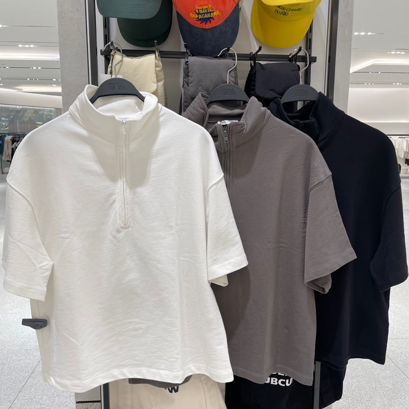 Sweatshirt Zipper ZARA MAN Jastip (jasa titip)