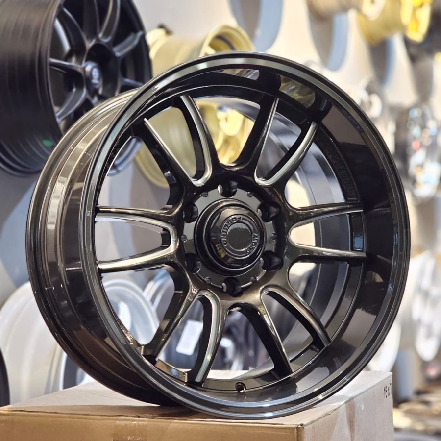 velg racing GAZE R18 FLOW FORMING lebar 9 velg ring 18 fortuner pajero