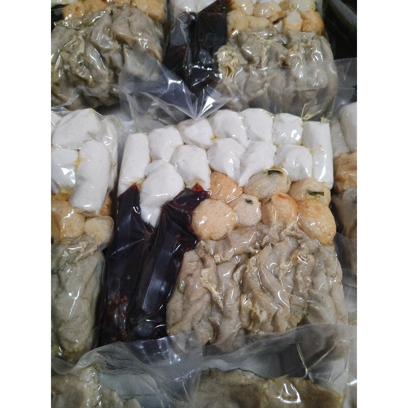 

PEMPEK ENAK MIX isi 50pcs / 5 pack kemasan isi 10