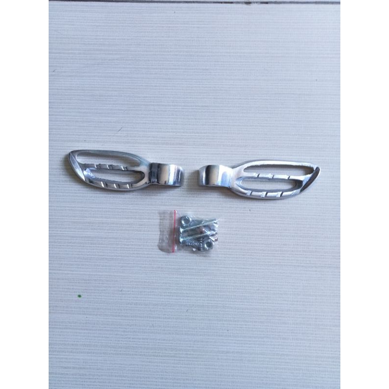Footstep honda scoopy 2021-2023 pijakan kaki scoopy bahan almunium