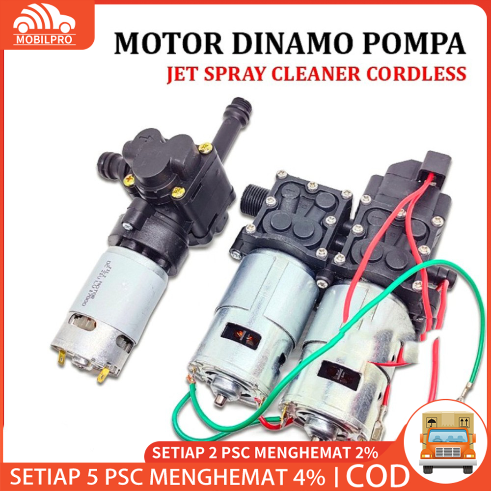 mesin penyemprot air Dinamo Mesin Pump Jet Cleaner Cordless Dinamo Mesin Semprotan Air Baterai Porta