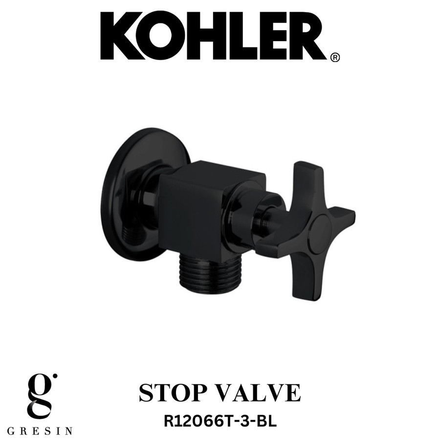 Stop Valve Kohler | R12066T-3-BL | Stop Kran Kohler