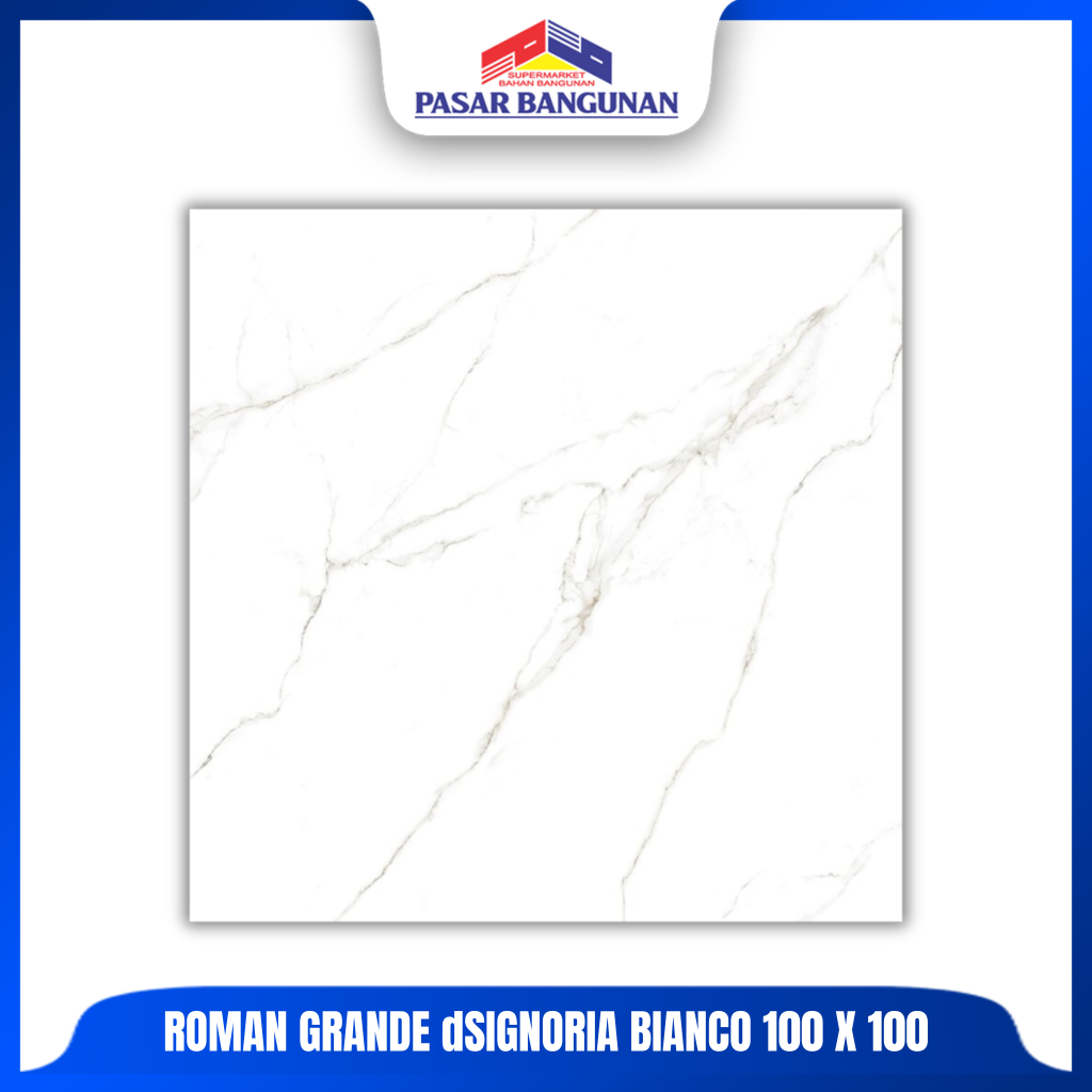 Roman Granit Grande dSignoria Bianco 100x100