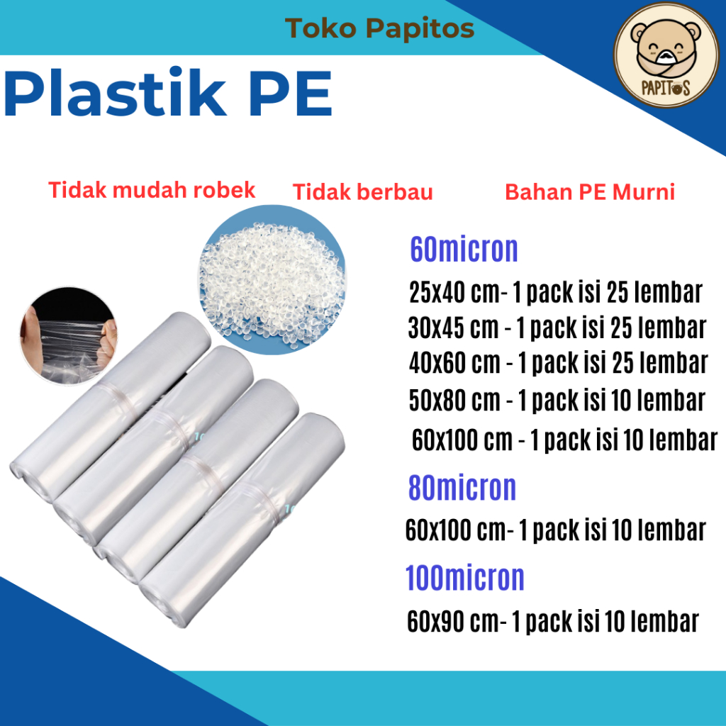 Plastik PE | Kantong Plastik PE