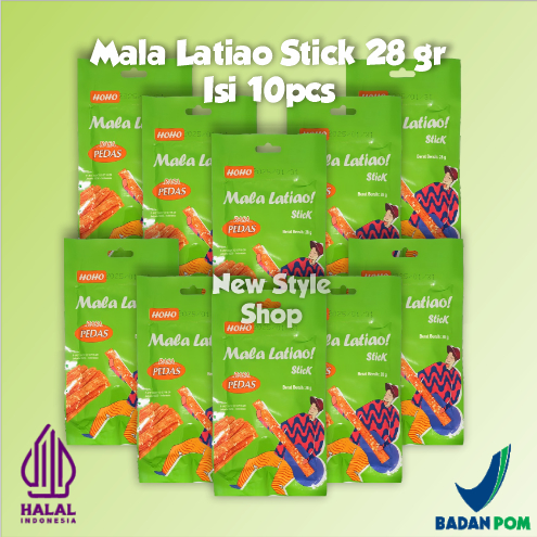 

[ HALAL ] Latiao Hoho Mala Stick Isi 10pcs Paket Usaha