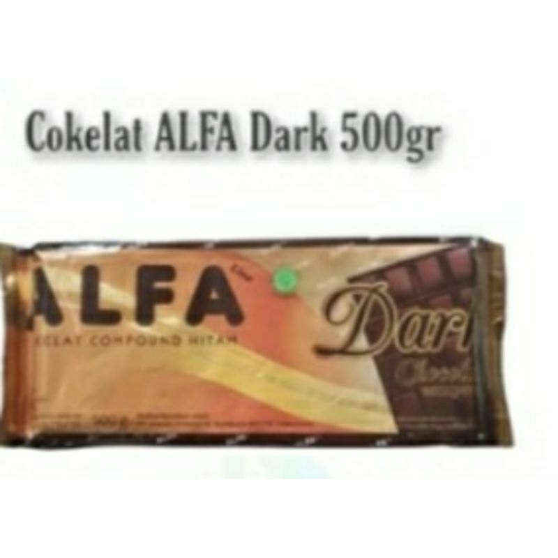 

Coklat Alfa .dark 500 gr