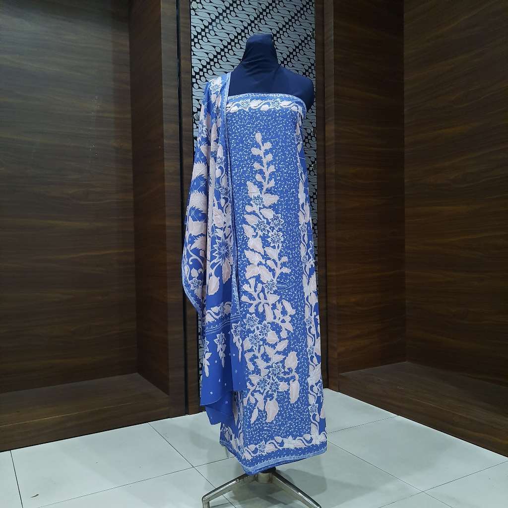 Kain Sarung Selendang Batik Tulis Encim Semarangan Katun Primisima