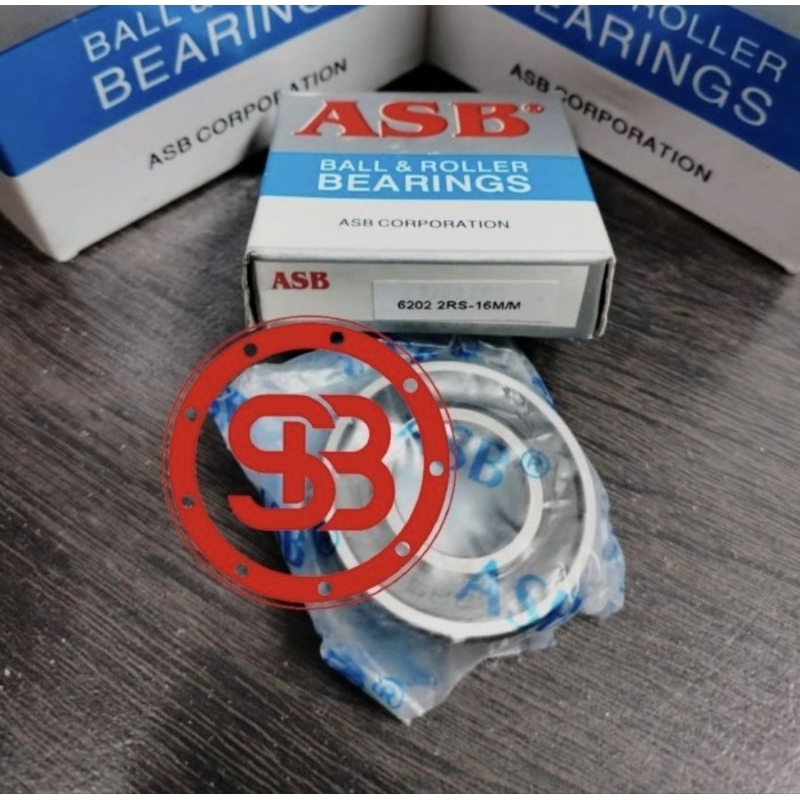 Bearing 6202 2RS 16MM ASB