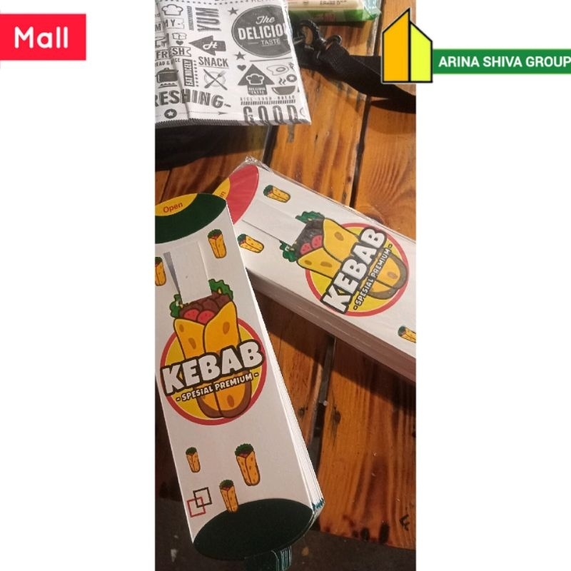 

150 LEMBAR KERTAS KEBAB TARIKAN IVORI PUTIH UKURAN 24.5 × 9.5 CM HIGH QUALITY TEBAL PRODUK TERBARU | KOTAK KEBAB IVORI PUTIH KEKINIAN | DUS KEBAB VIRAL TIKTOK | KEMASAN KEBAB | BOX KEBAB 150 PCS MURAH | TOKO KEBAB OFFICIAL | ARINA SHIVA GROUP 6447