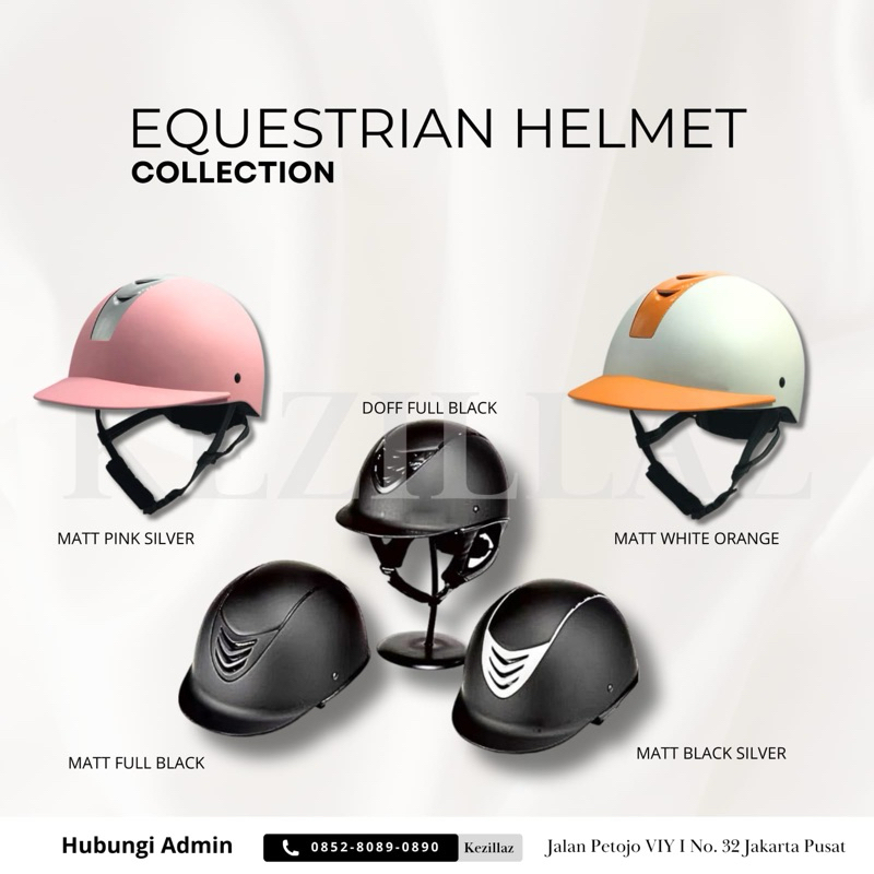 Helm Berkuda Equestrian Zk Kezillaz