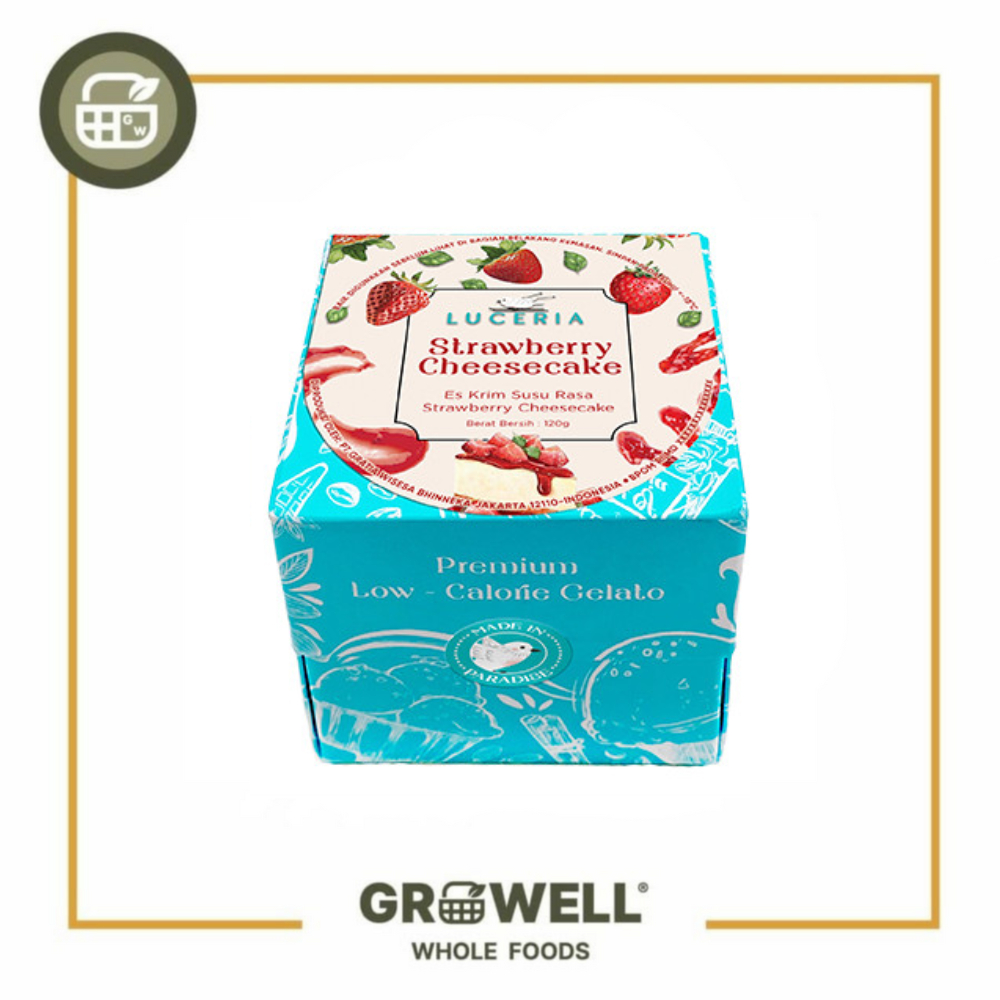 

LUCERIA GELATO STAWBERRY CHEESECAKE 120GR 150ML