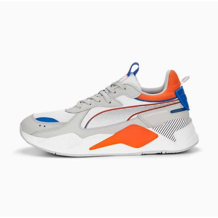 Sepatu Casual RS-X 3D PUMA White-Cool Light Gray 390025 02